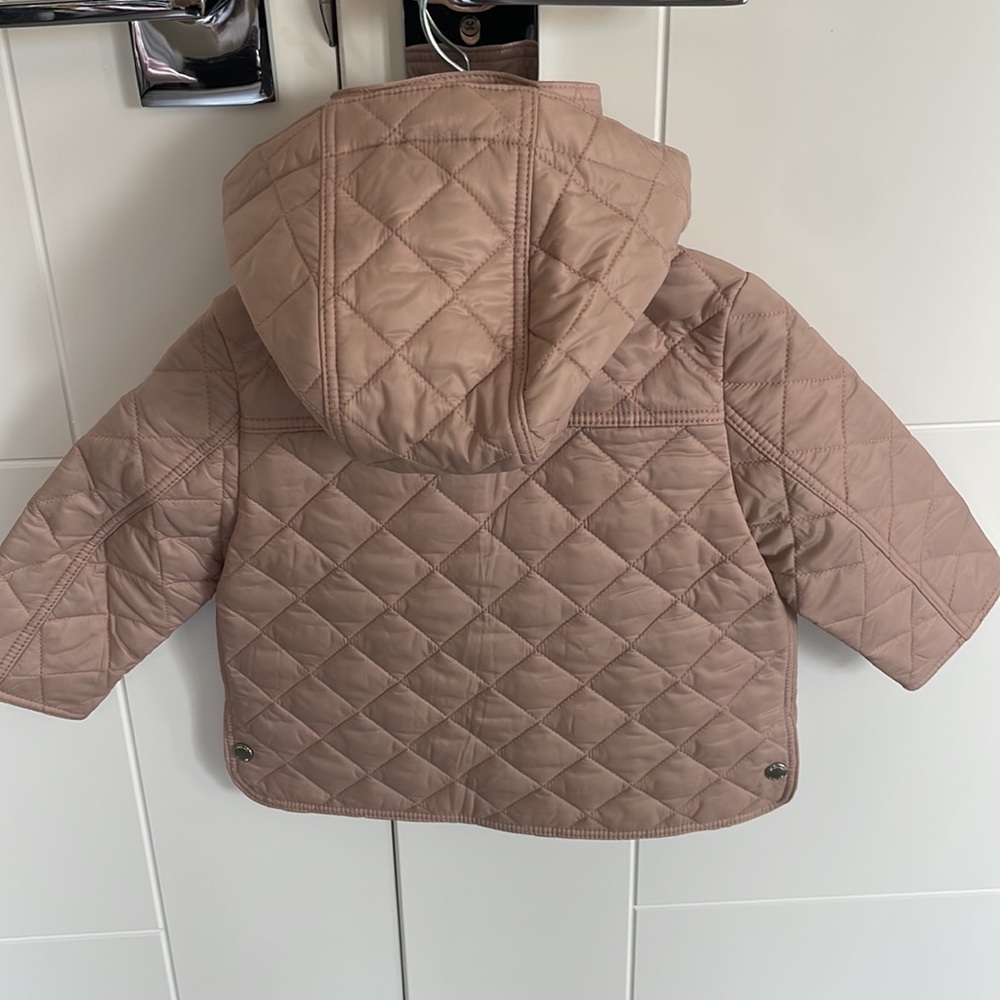 Burberry Pink Quilted Jacket - Picture 2 of 12